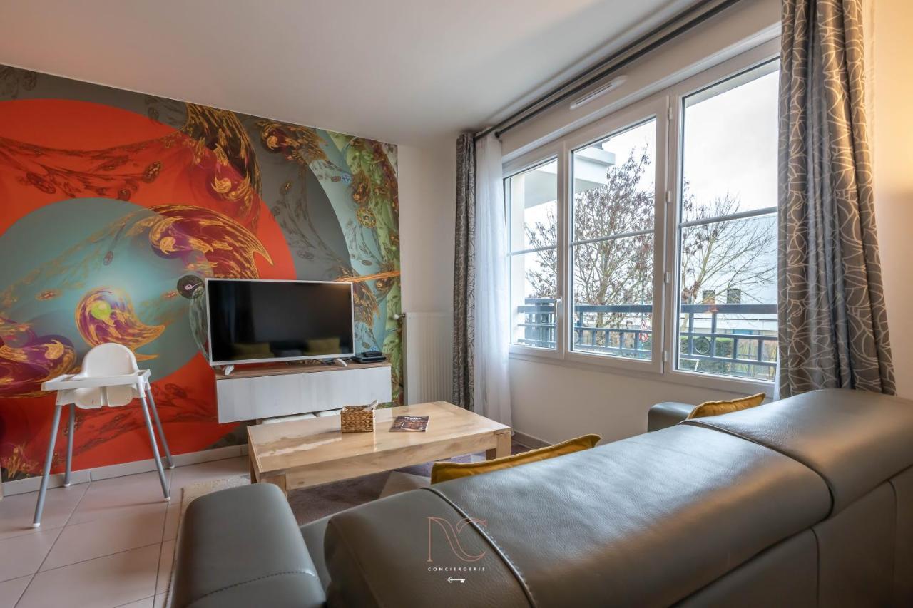 *Disneyland-Paris* 7Pers, Wifi, Parking, Netflix Montevrain Bagian luar foto